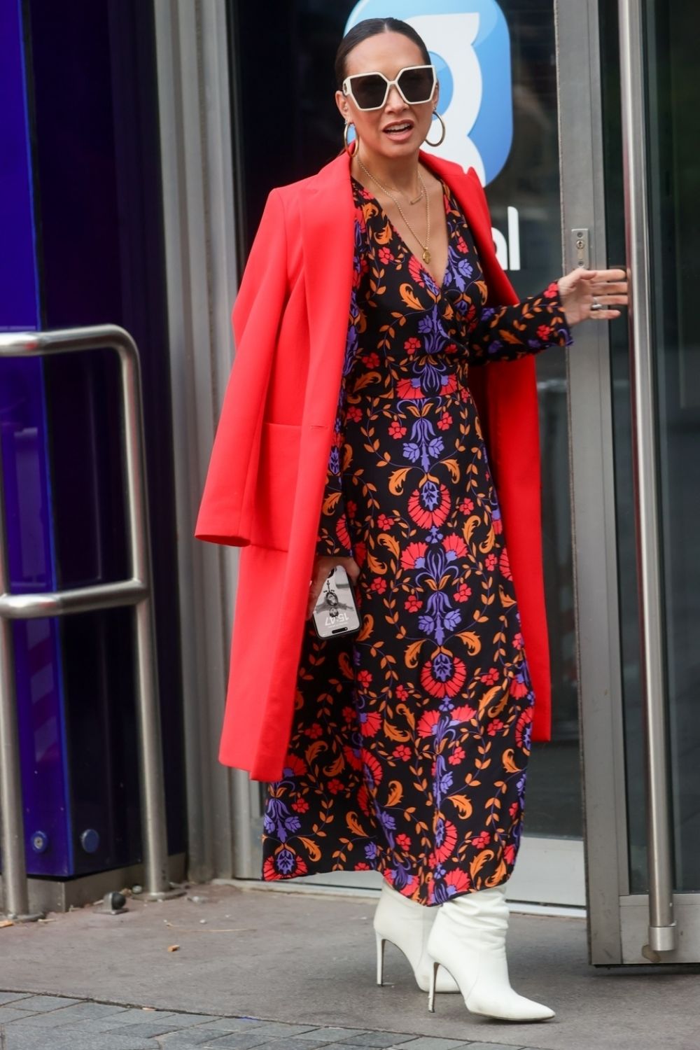 Myleene Klass Arrives at Smooth Radio, London, January 2024