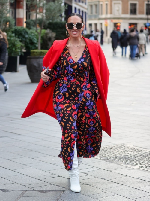 Myleene Klass Arrives at Smooth Radio, London, January 2024 3