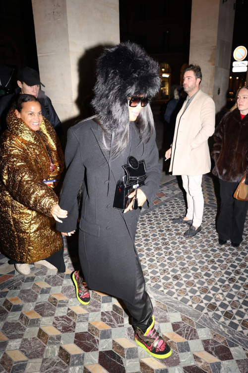 Naomi Campbell Returning to Hotel in Paris, January 2024 4