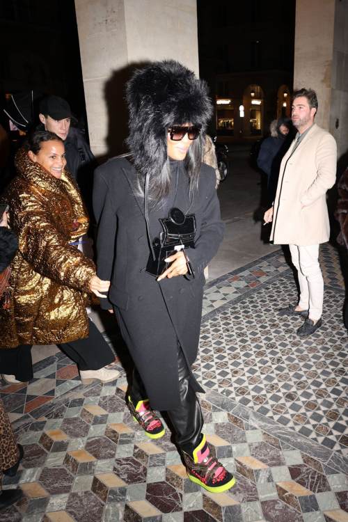 Naomi Campbell Returning to Hotel in Paris, January 2024 5