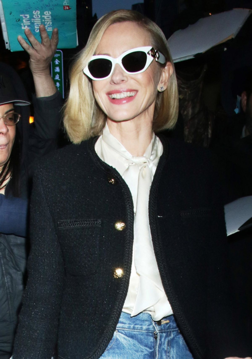 Naomi Watts at Whitby Hotel in New York, January 2024