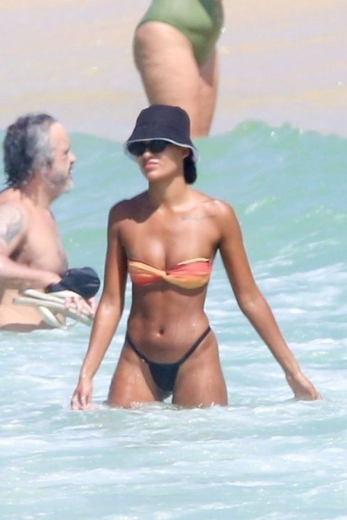 Narah Baptista in Bikini at Ipanema Beach, January 2024 1