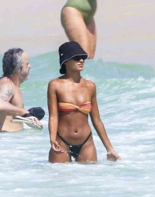 Narah Baptista in Bikini at Ipanema Beach, January 2024 3