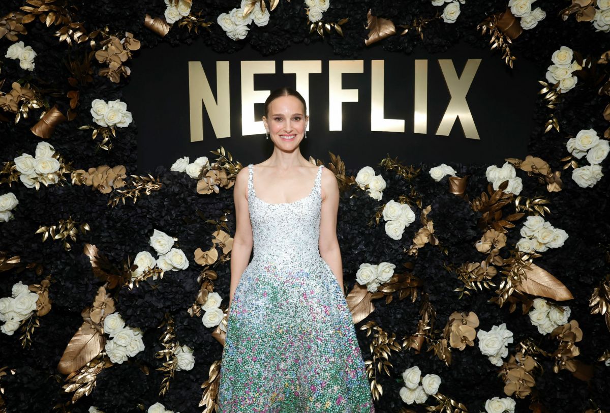 Natalie Portman Netflix Golden Globes Afterparty, January 2024