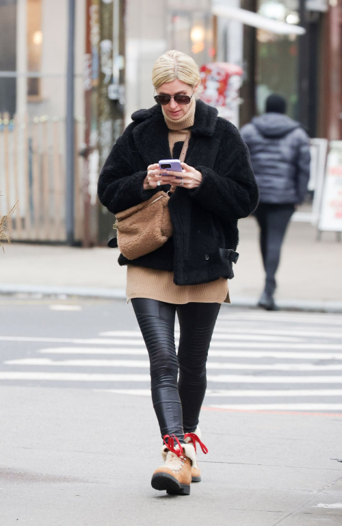 Nicky Hilton Out and About in New York, January 2024