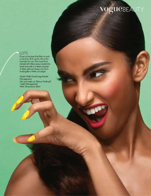 Nidhi Sunil for Vogue Beauty India, March 2024 6