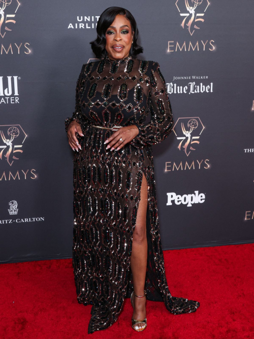 Niecy Nash at 75th Emmys Season Red Carpet Event in Los Angeles, January 2024