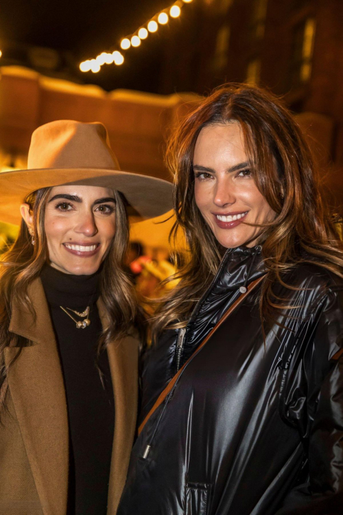 Nikki Reed at Snow Lodge Revolve Apre Ski in Aspen, January 2024