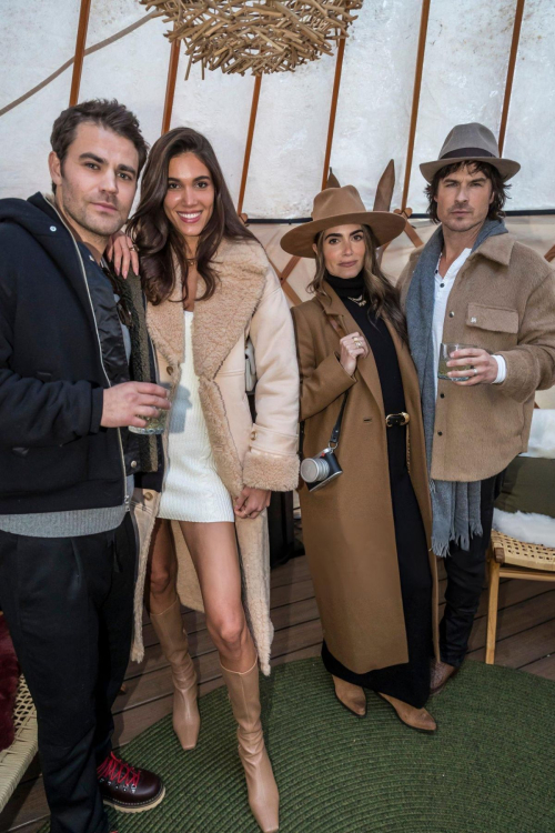 Nikki Reed at Snow Lodge Revolve Apre Ski in Aspen, January 2024 2