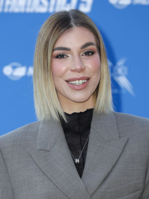 Nina Rima at The Fantastic 5 TV Series Photocall in Rome, January 2024