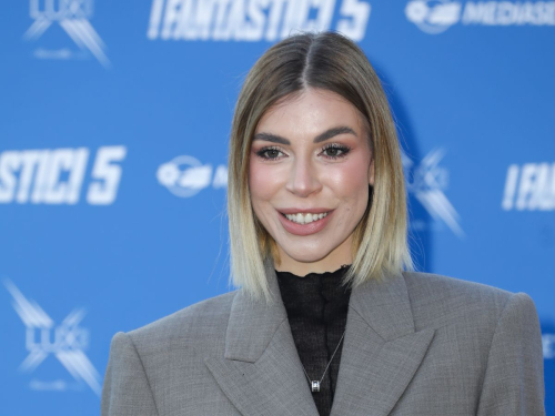 Nina Rima at The Fantastic 5 TV Series Photocall in Rome, January 2024 2