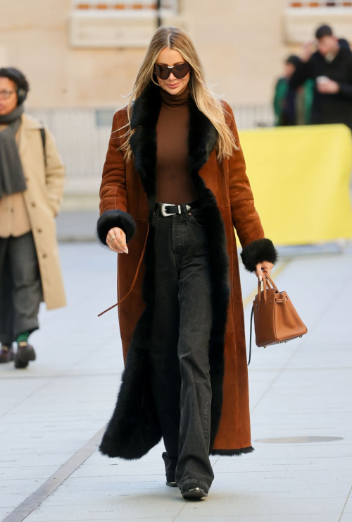 Olivia Attwood Arrives at BBC Woman