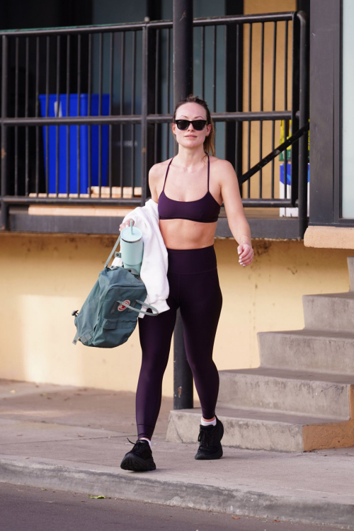 Olivia Wilde Leaves a Workout in Studio City, January 2024 9