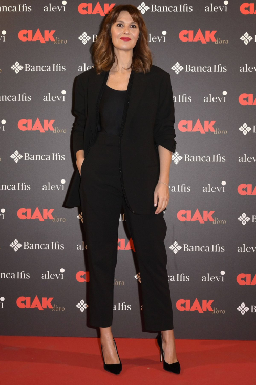 Paola Cortellesi at Ciak d'oro Film Award Ceremony in Rome, January 2024