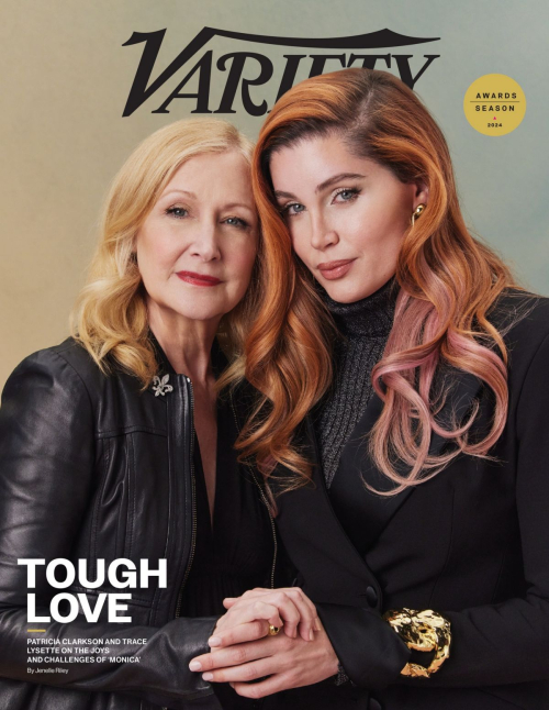 Patricia Clarkson and Trace Lysette in Variety Magazine, January 2024