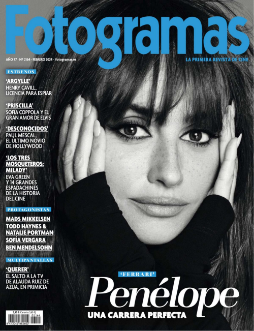 Penelope Cruz in Fotogramas Magazine, February 2024