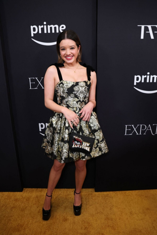 Peyton Elizabeth Lee at Expats Premiere in New York, January 2024 6