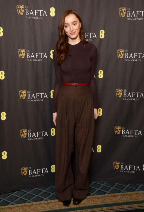 Phoebe Dynevor at EE Bafta Rising Star Nominations, January 2024 6