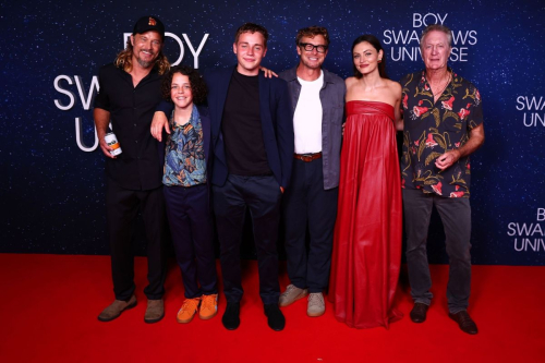 Phoebe Tonkin at Boy Swallows Universe Premiere in Brisbane, January 2024 1