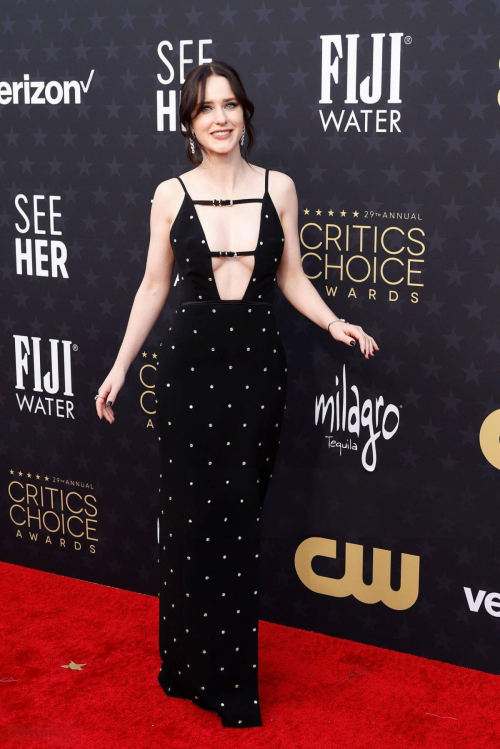 Rachel Brosnahan at 2024 Critics Choice Awards in Santa Monica, January 2024 1