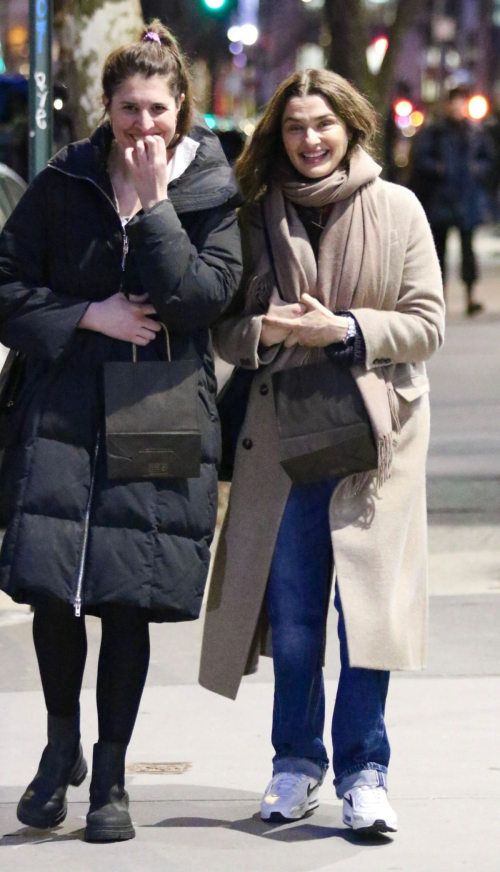 Rachel Weisz Out with a Friend in New York, January 2024 3