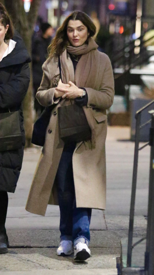 Rachel Weisz Out with a Friend in New York, January 2024 4