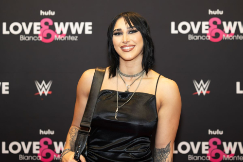 Rhea Ripley at Love & WWE Bianca & Montez Series Premiere in Florida, January 2024 1