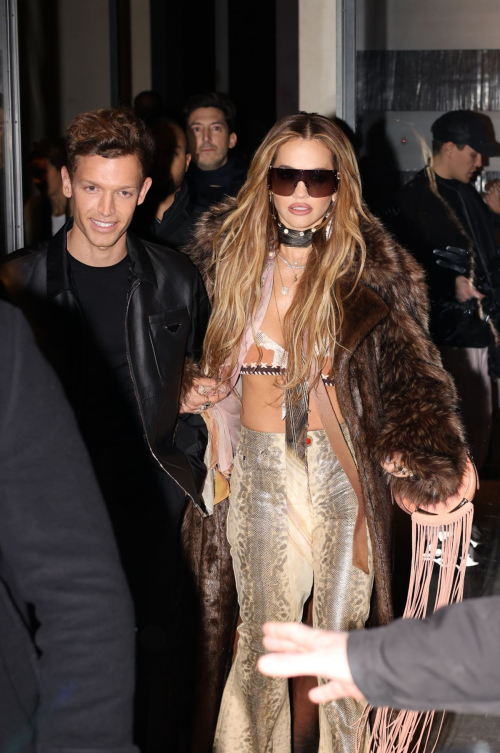 Rita Ora and George Tabor-King Leaves Hotel in Paris, January 2024 1