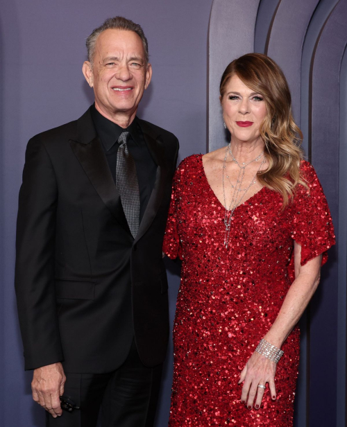 Rita Wilson and Tom Hanks at AMPAS 14th Annual Governors Awards, January 2024 1