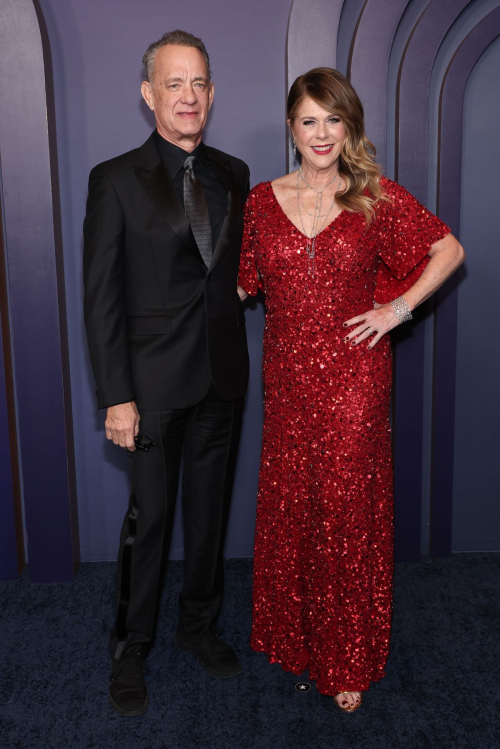 Rita Wilson and Tom Hanks at AMPAS 14th Annual Governors Awards, January 2024 2