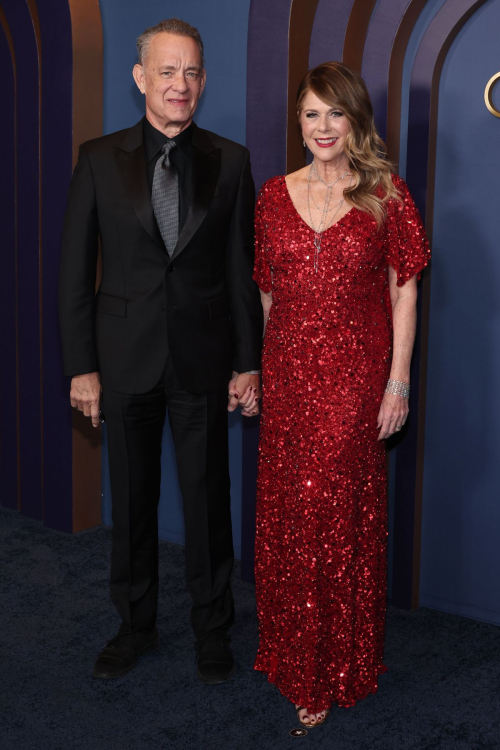 Rita Wilson and Tom Hanks at AMPAS 14th Annual Governors Awards, January 2024 3