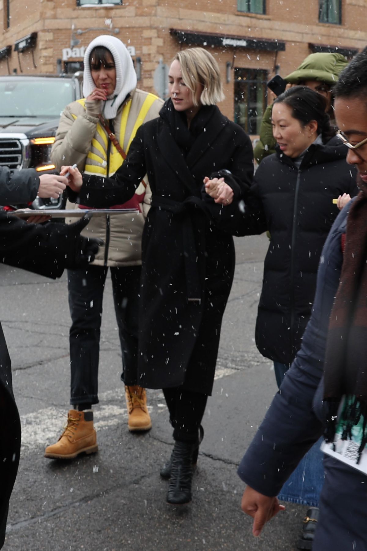 Saoirse Ronan at Sundance Film Festival in Park City, January 2024