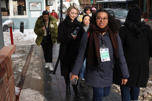 Saoirse Ronan at Sundance Film Festival in Park City, January 2024 1