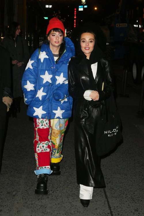 Sarah Sherman and Chloe Fineman Arrives at SNL After-party, January 2024