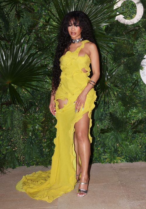 Saweetie at Gala One Saint Barth at Eden Rock Hotel, December 2023