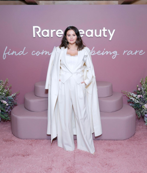 Selena Gomez at Rare Beauty Collection Launch, January 2024 3