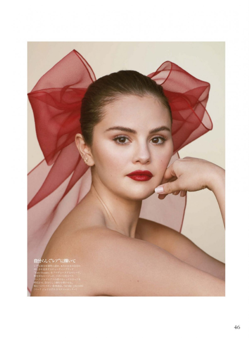 Selena Gomez in Vogue Japan, February 2024 3