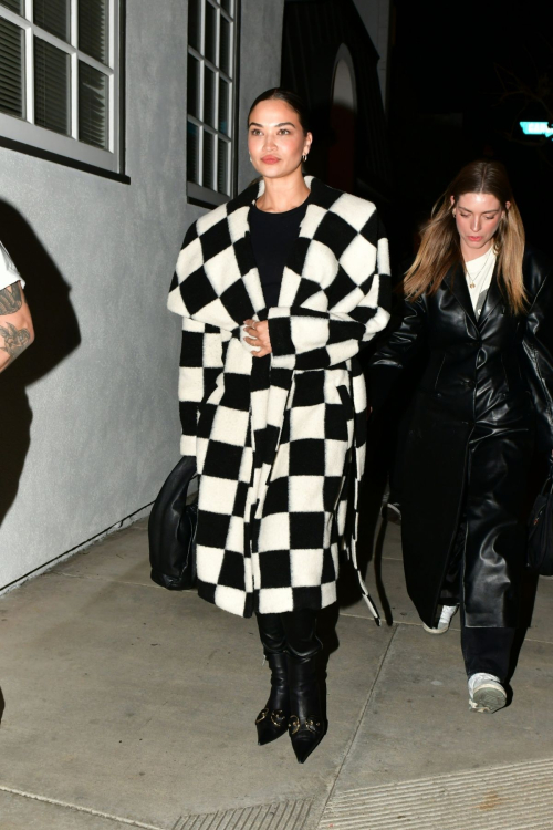 Shanina Shaik Night Out in Hollywood, January 2024 5