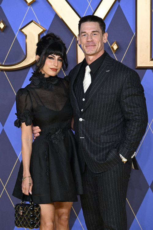 Shay Shariatzadeh and John Cena at Argylle Premiere in London, January 2024 2