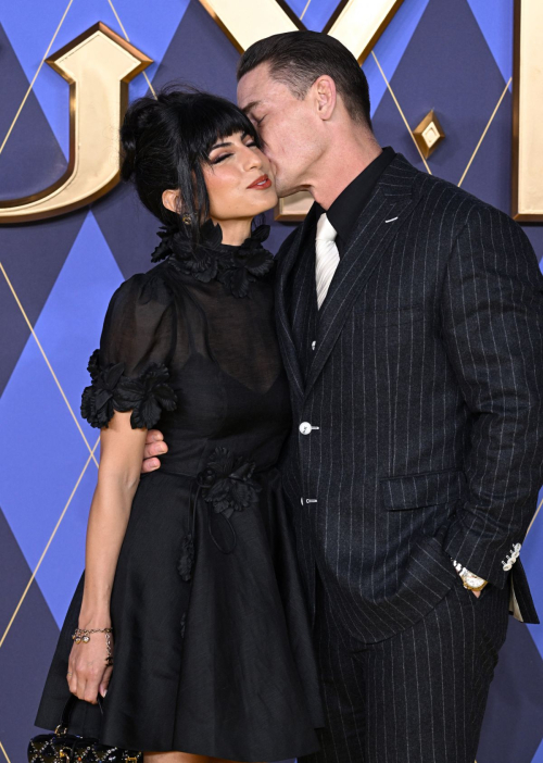 Shay Shariatzadeh and John Cena at Argylle Premiere in London, January 2024 3