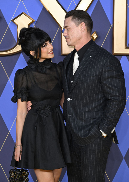 Shay Shariatzadeh and John Cena at Argylle Premiere in London, January 2024 4