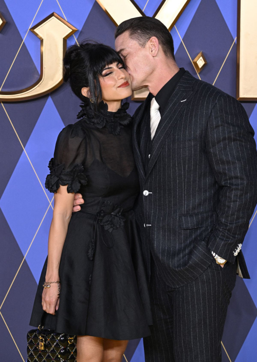 Shay Shariatzadeh and John Cena at Argylle Premiere in London, January 2024 5