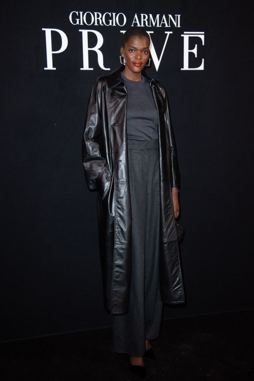 Sheila Atim at Giorgio Armani Prive Haute Couture Show in Paris, January 2024 3