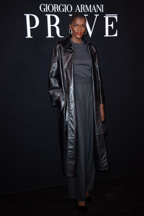 Sheila Atim at Giorgio Armani Prive Haute Couture Show in Paris, January 2024 4