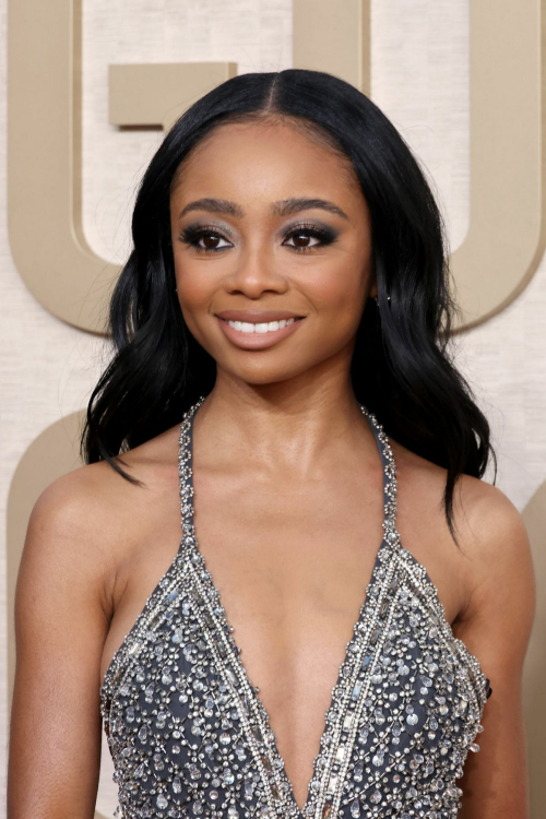 Skai Jackson at Golden Globe Awards, January 2024 3