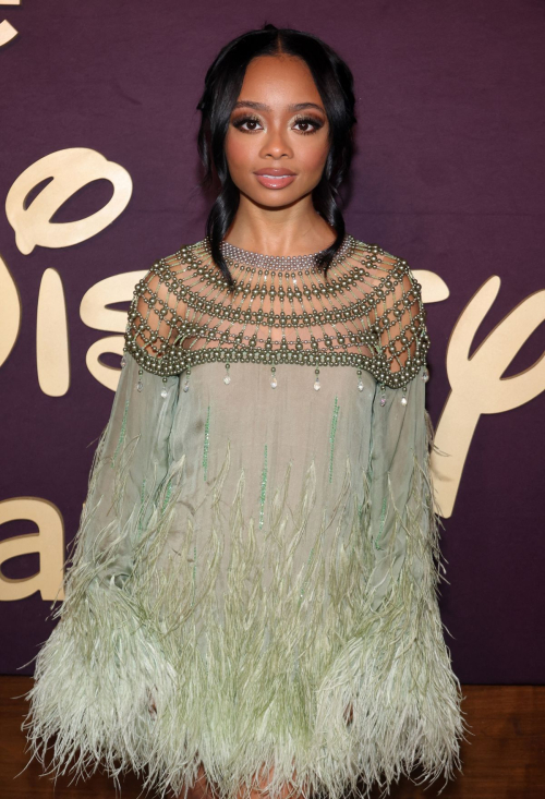 Skai Jackson at Walt Disney Emmy Awards Party in Los Angeles, January 2024