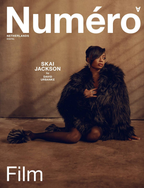 Skai Jackson for Numero Netherlands, January 2024