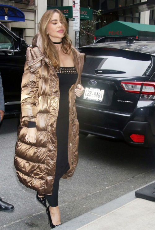 Sofia Vergara Arrives at Good Morning America Studios in New York, January 2024 4