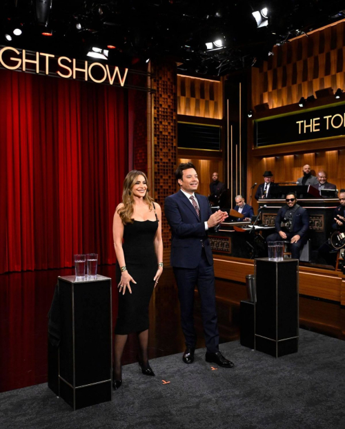 Sofia Vergara at Tonight Show Starring Jimmy Fallon, January 2024 1