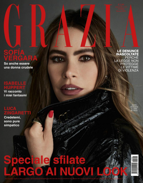 Sofia Vergara in Grazia Magazine Italy, January 2024